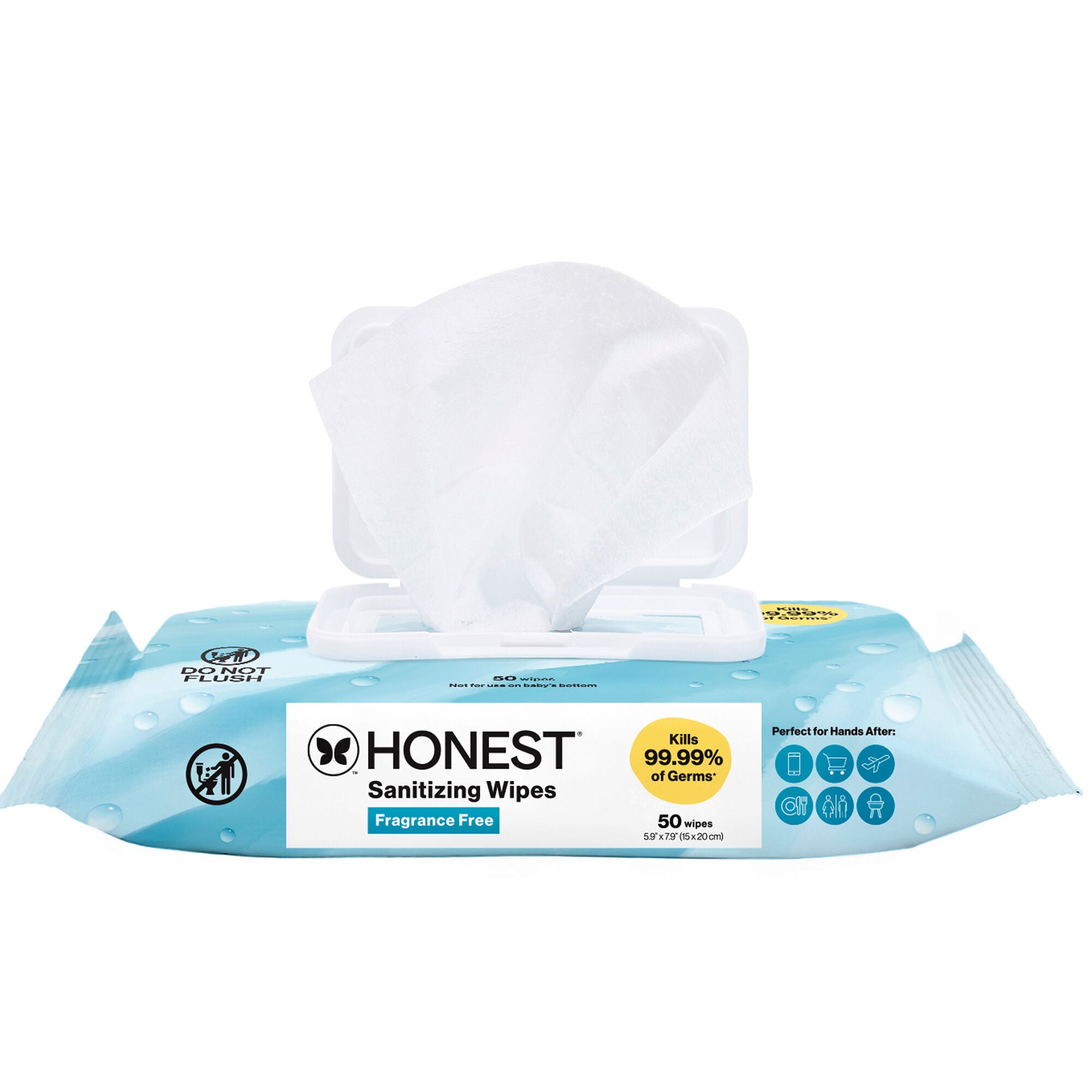 Alternative view of Sanitizing Alcohol Wipes