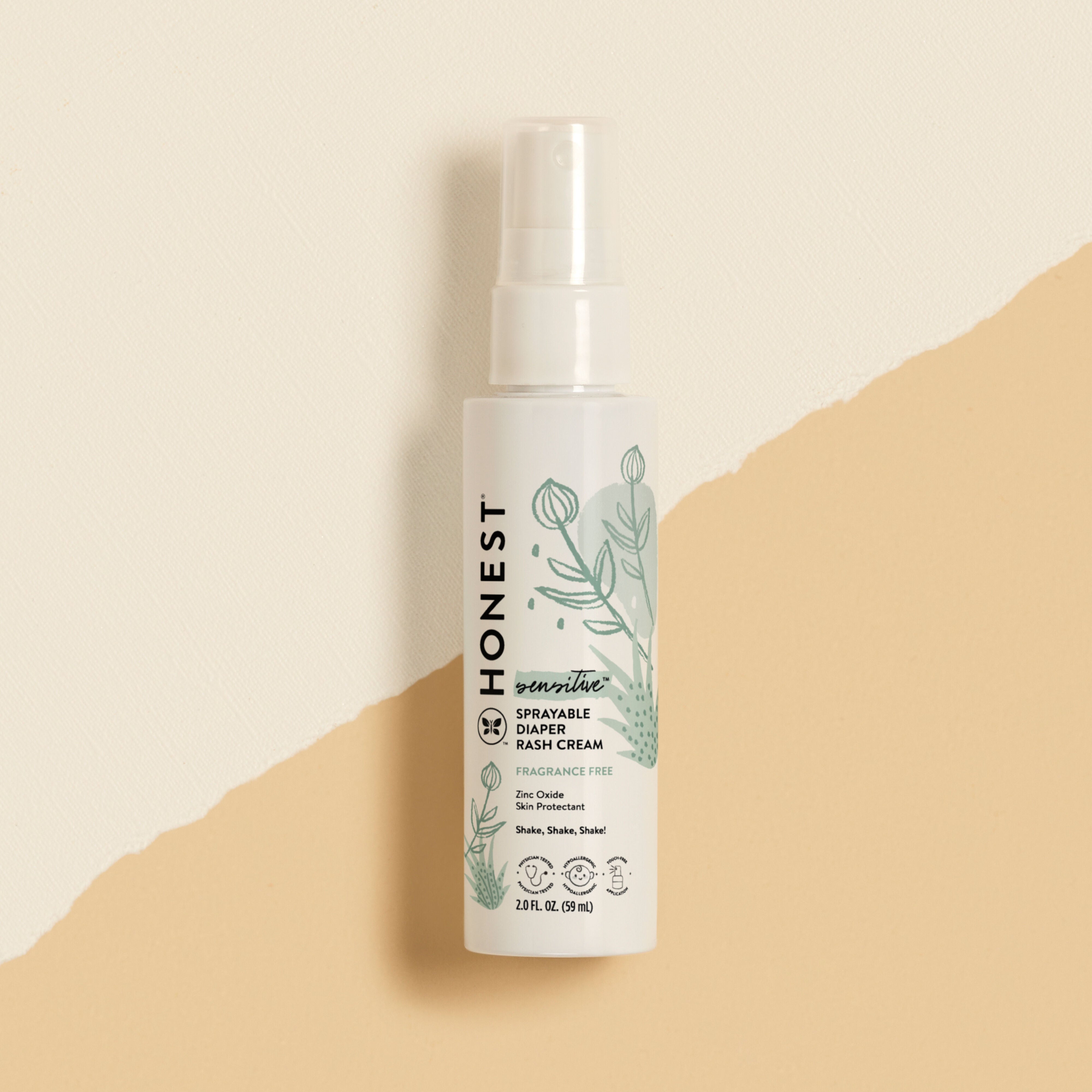 Alternative view of Sprayable Diaper Rash Cream, 2.0 oz