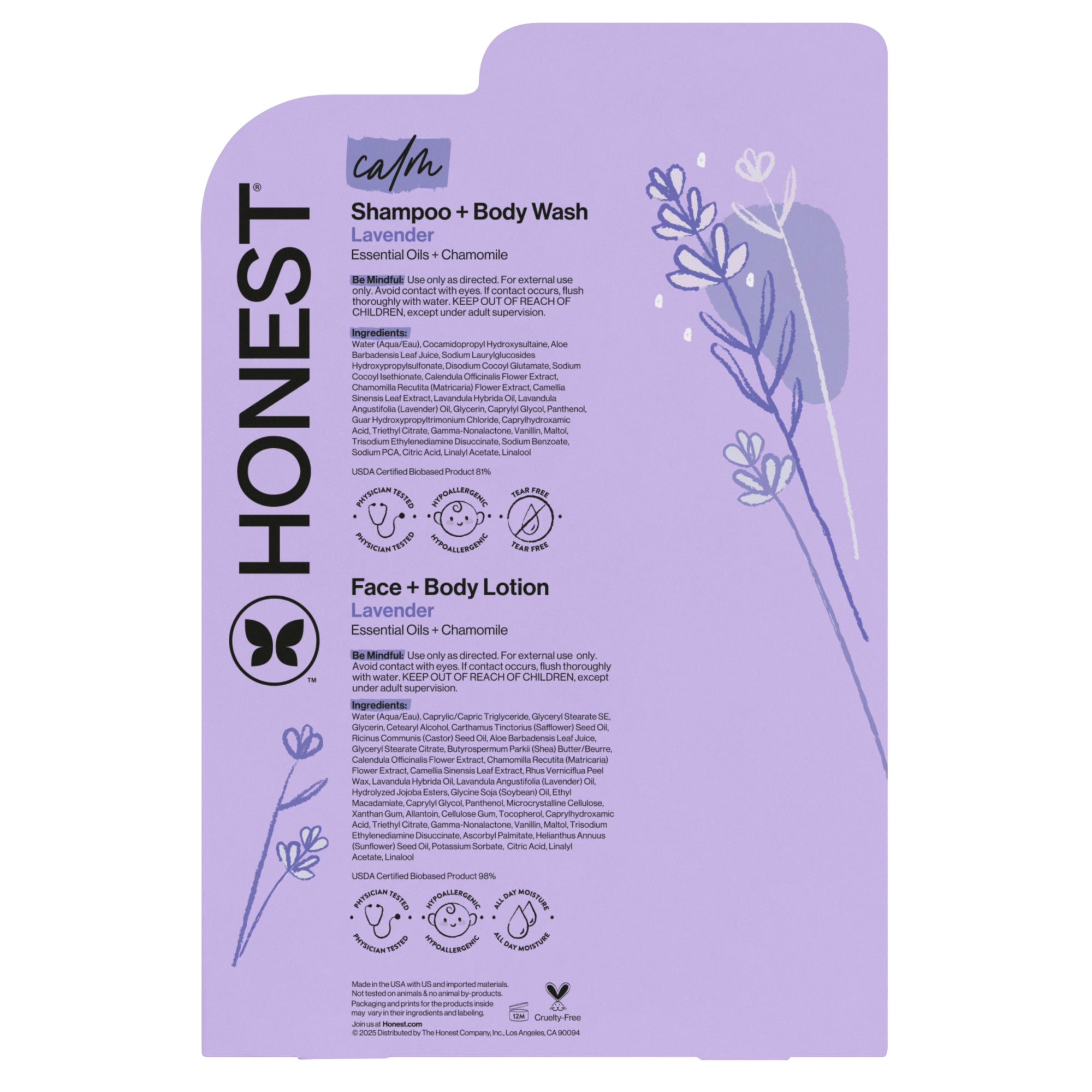 Shampoo + Lotion Duo, Calm - Image 10