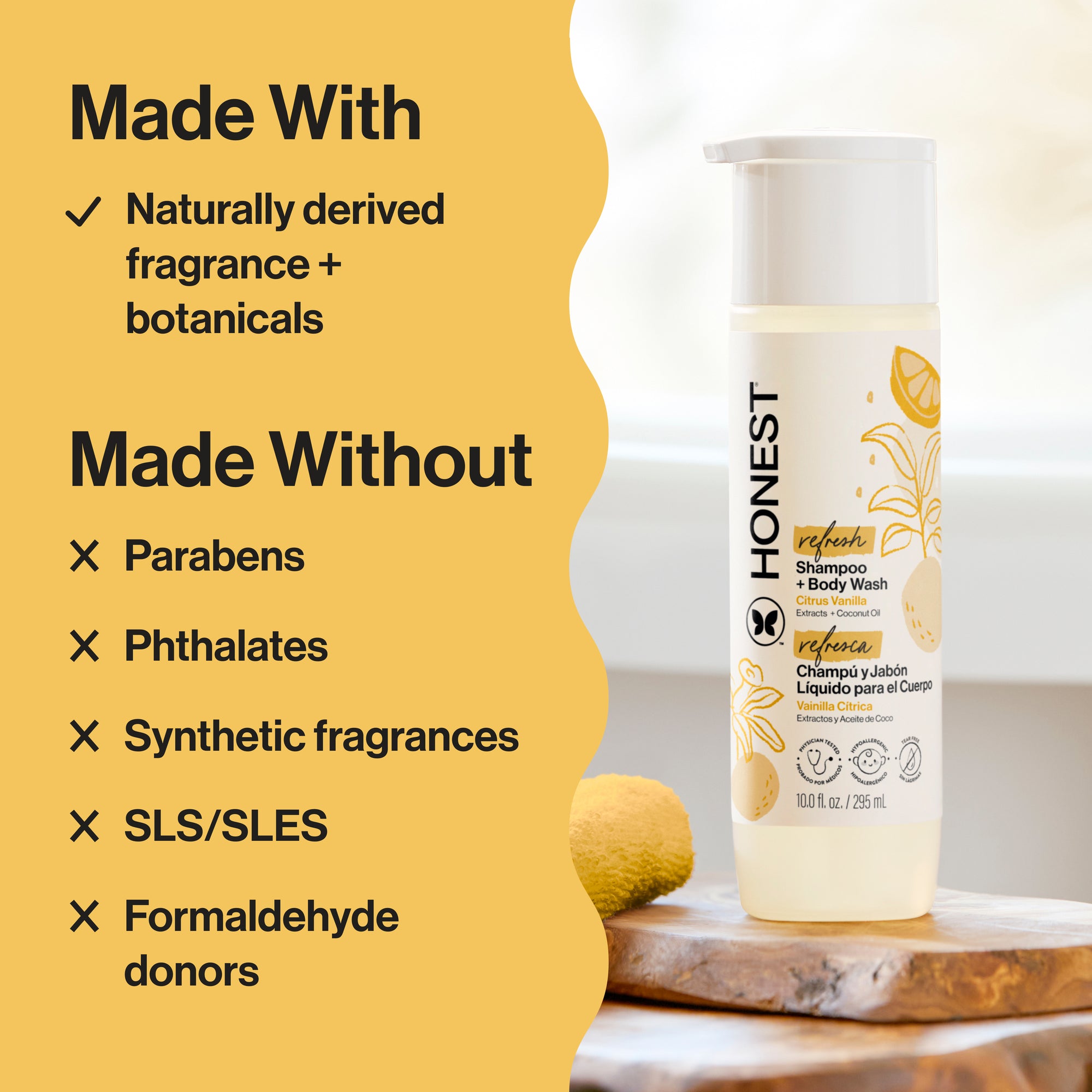 Shampoo + Body Wash, Refresh - Image 4