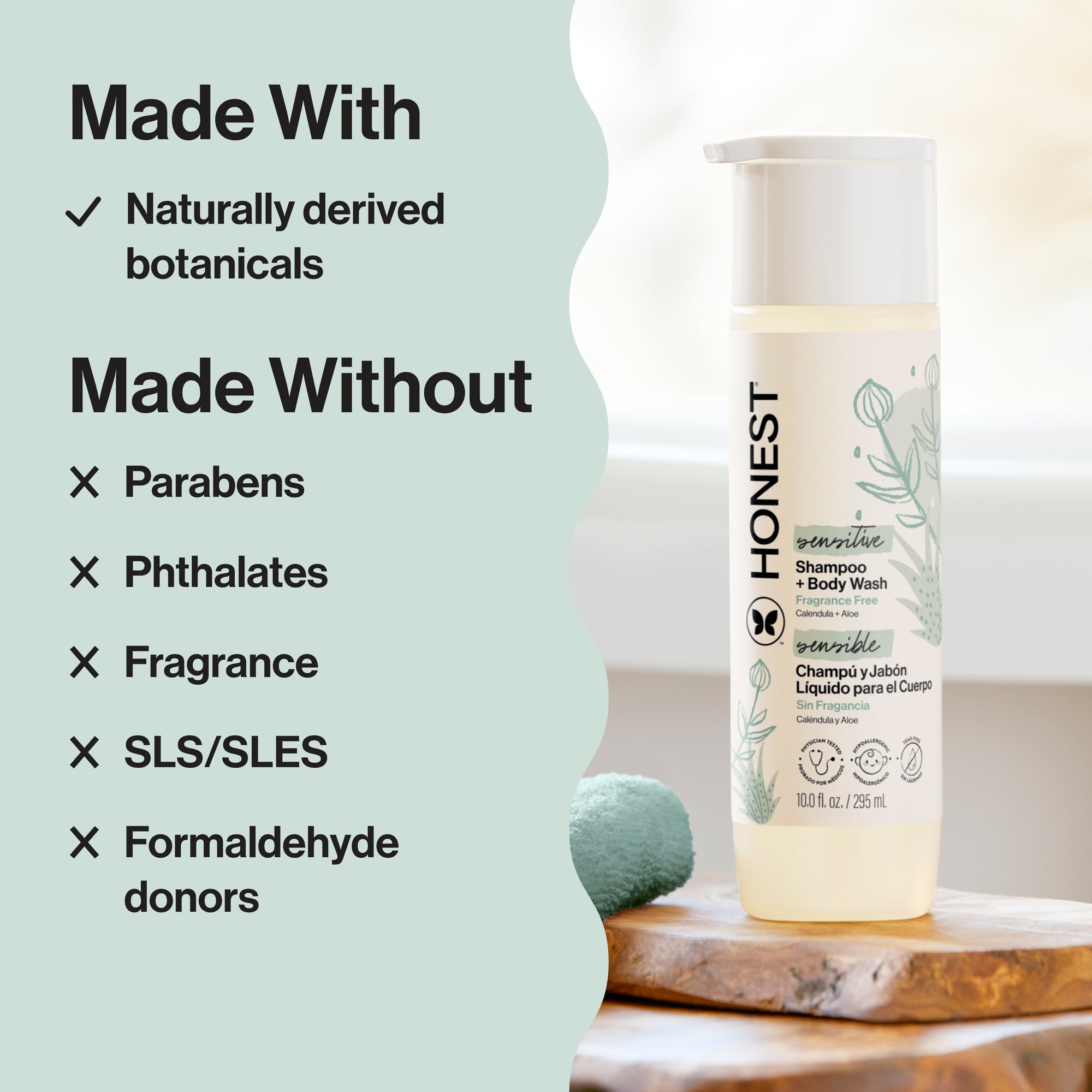 Shampoo + Body Wash, Sensitive - Image 4