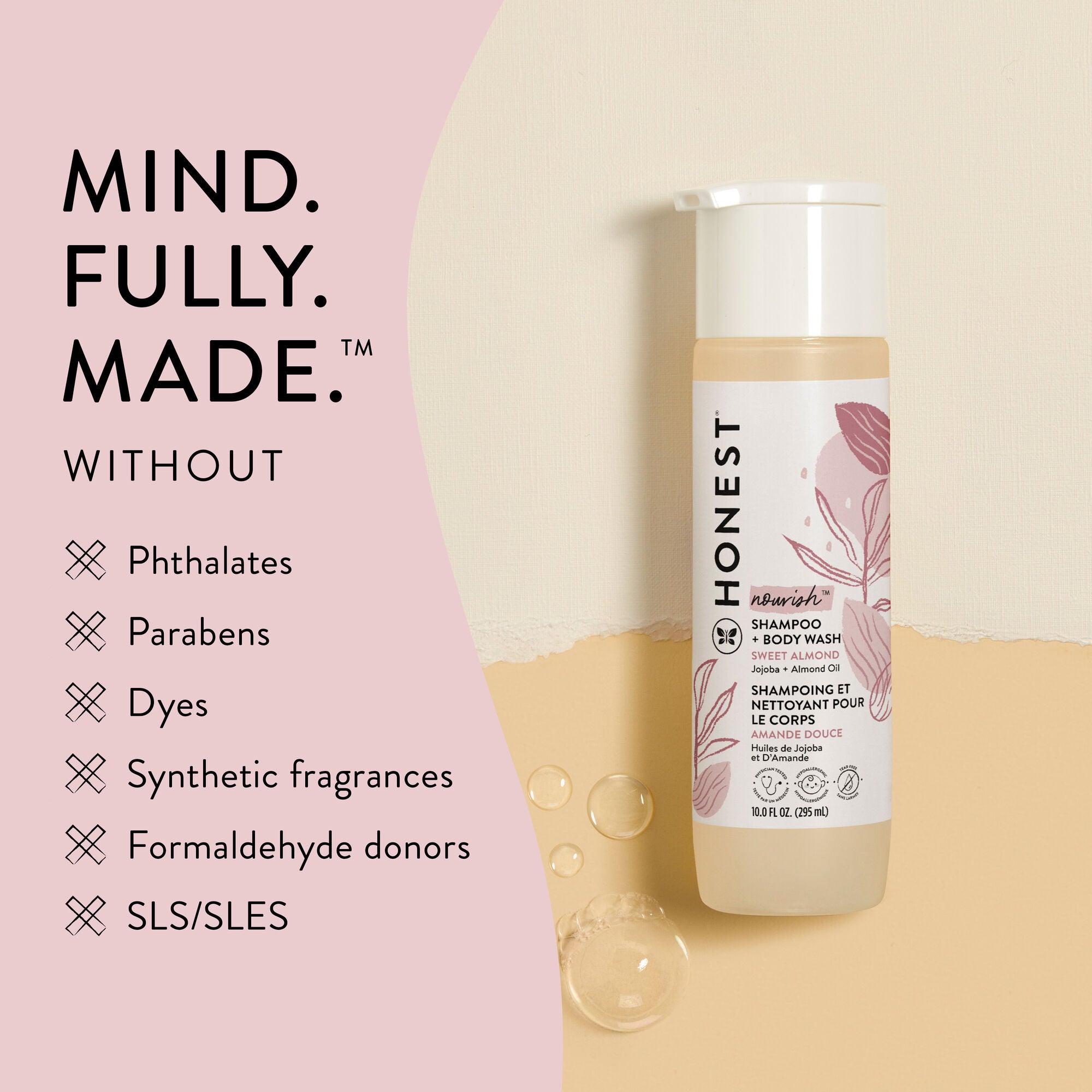 Shampoo + Body Wash, Nourish - Image 3