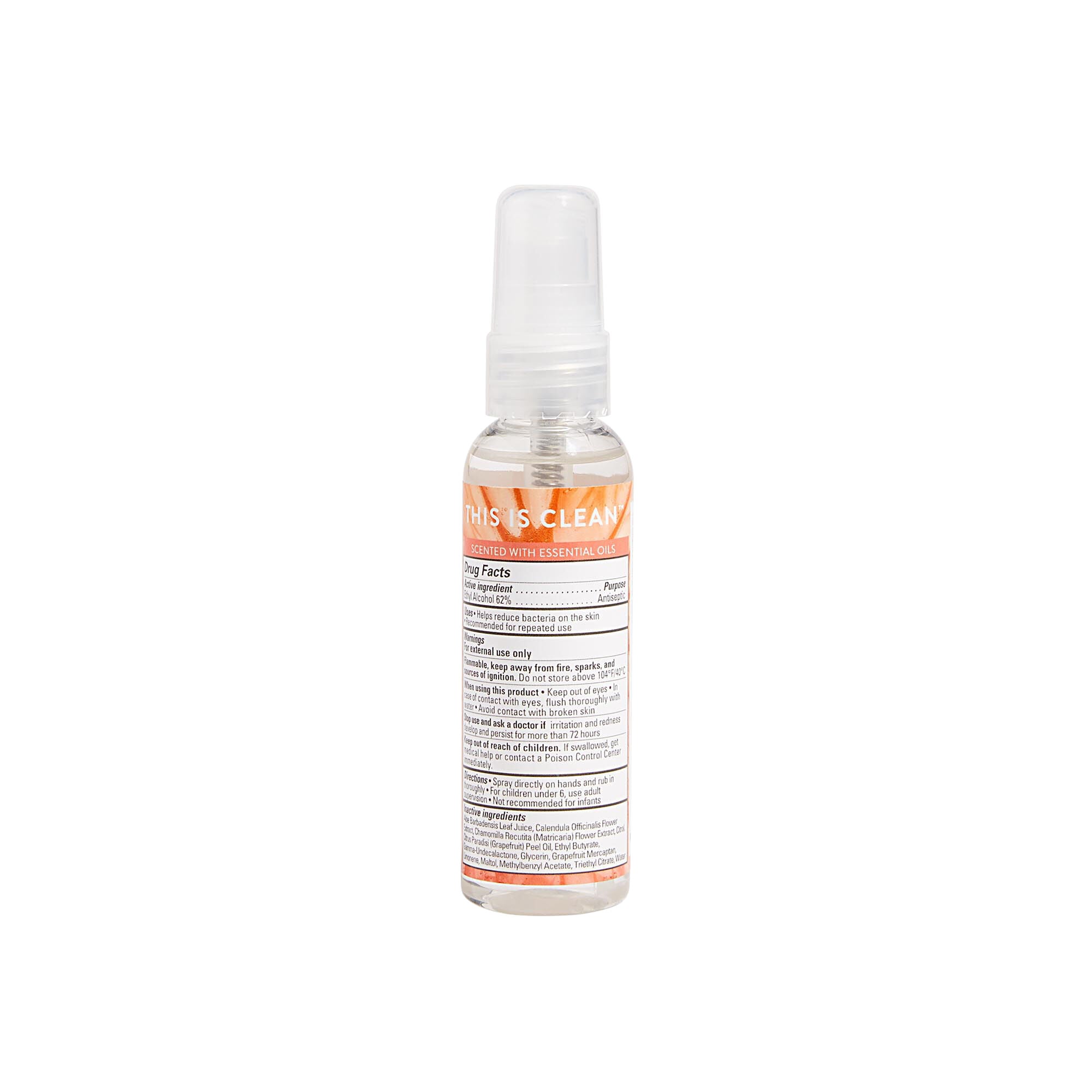 Alternative view of Hand Sanitizer Spray, Grapefruit Grove
