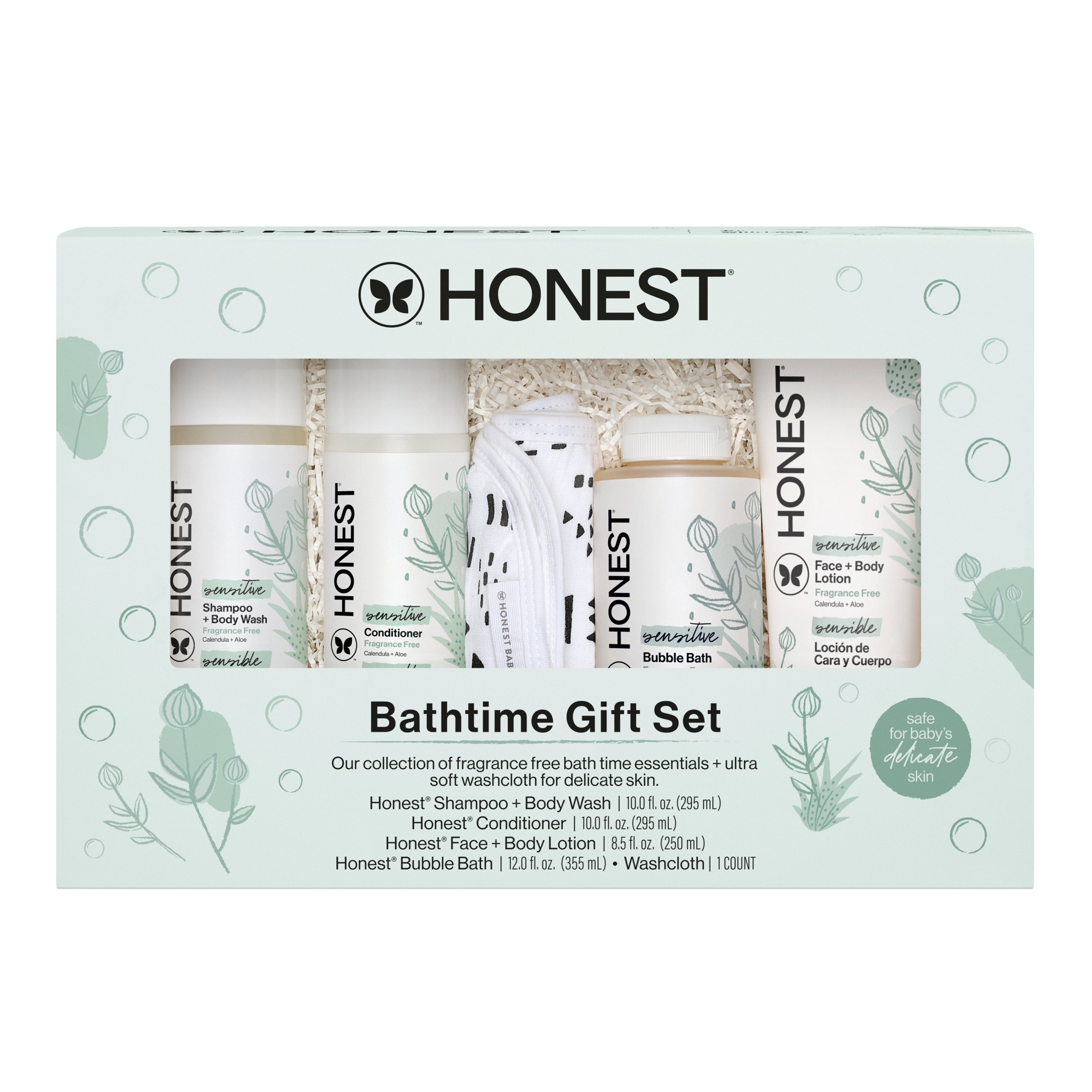 Sensitive Bathtime Gift Set