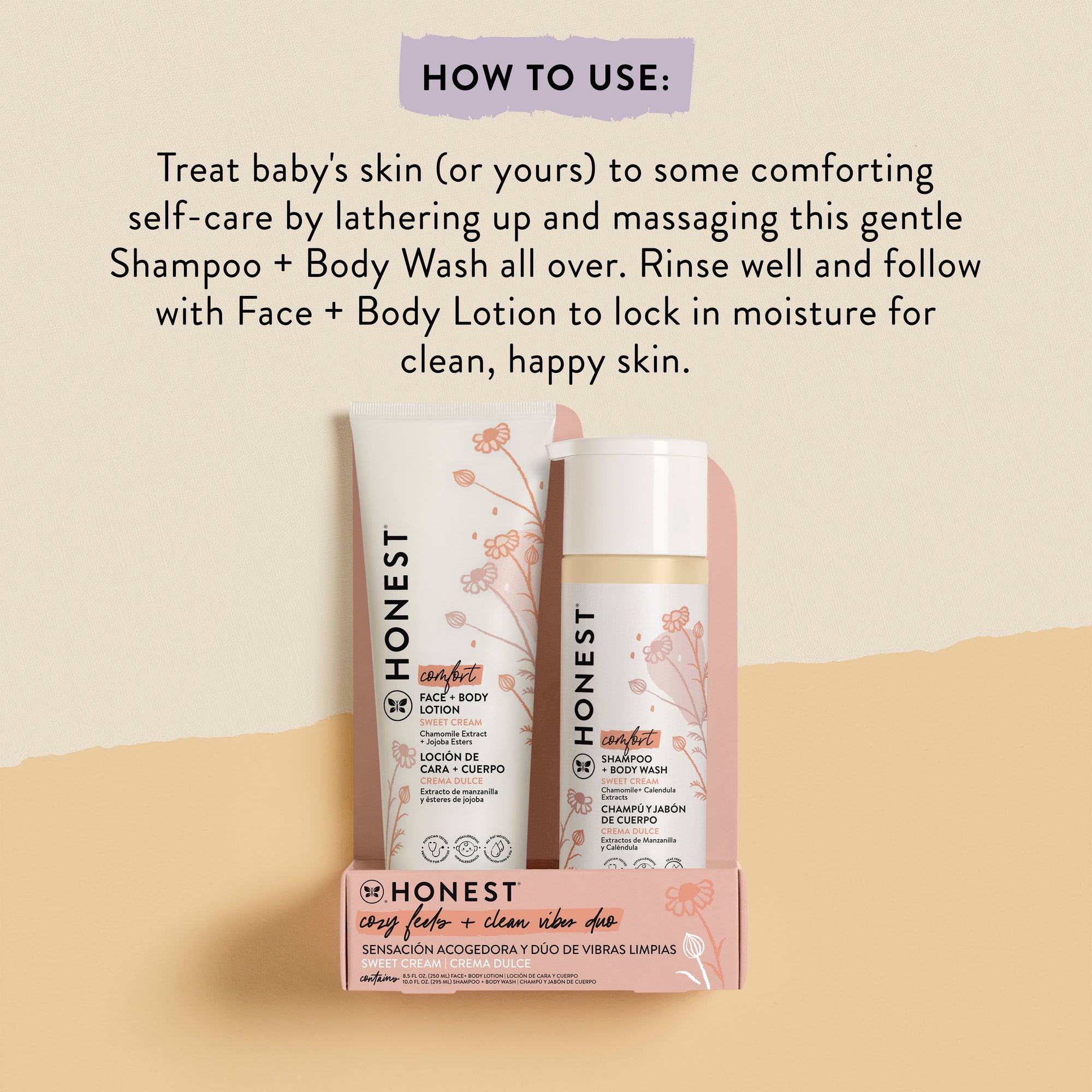 Shampoo + Lotion Duo, Comfort - Image 5