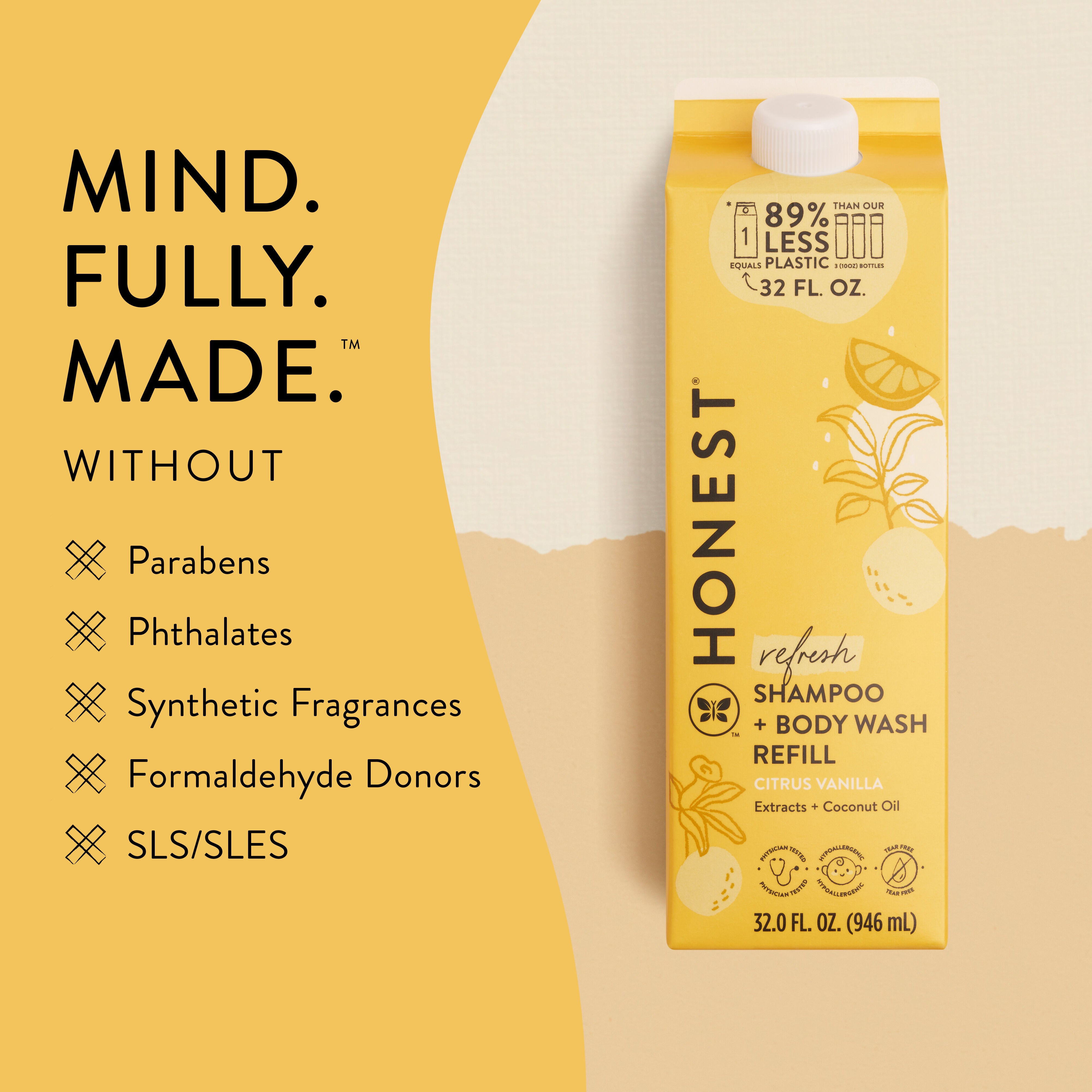 Shampoo Body Wash, Carton Refill, Citrus Vanilla - Image 8