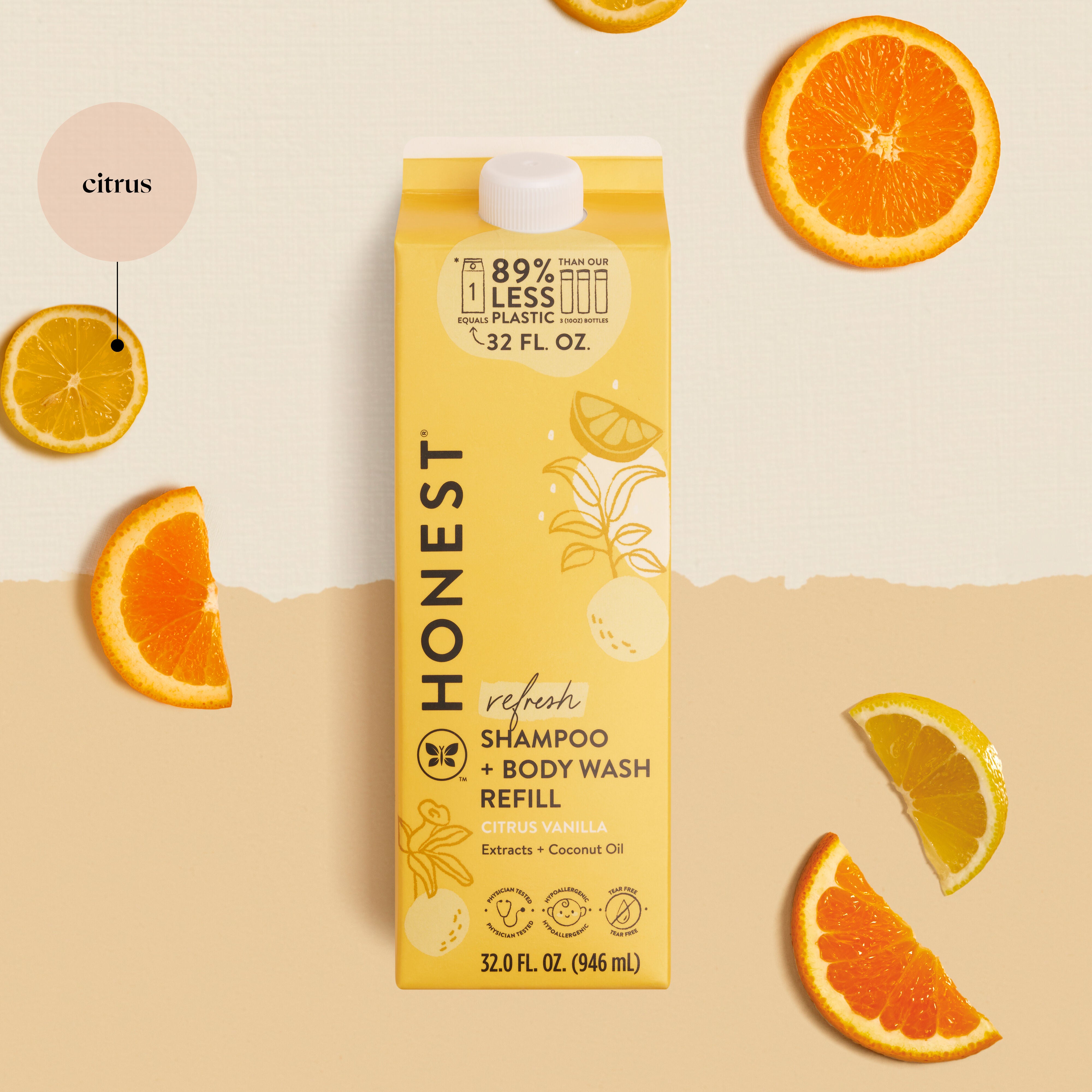 Shampoo Body Wash, Carton Refill, Citrus Vanilla - Image 6
