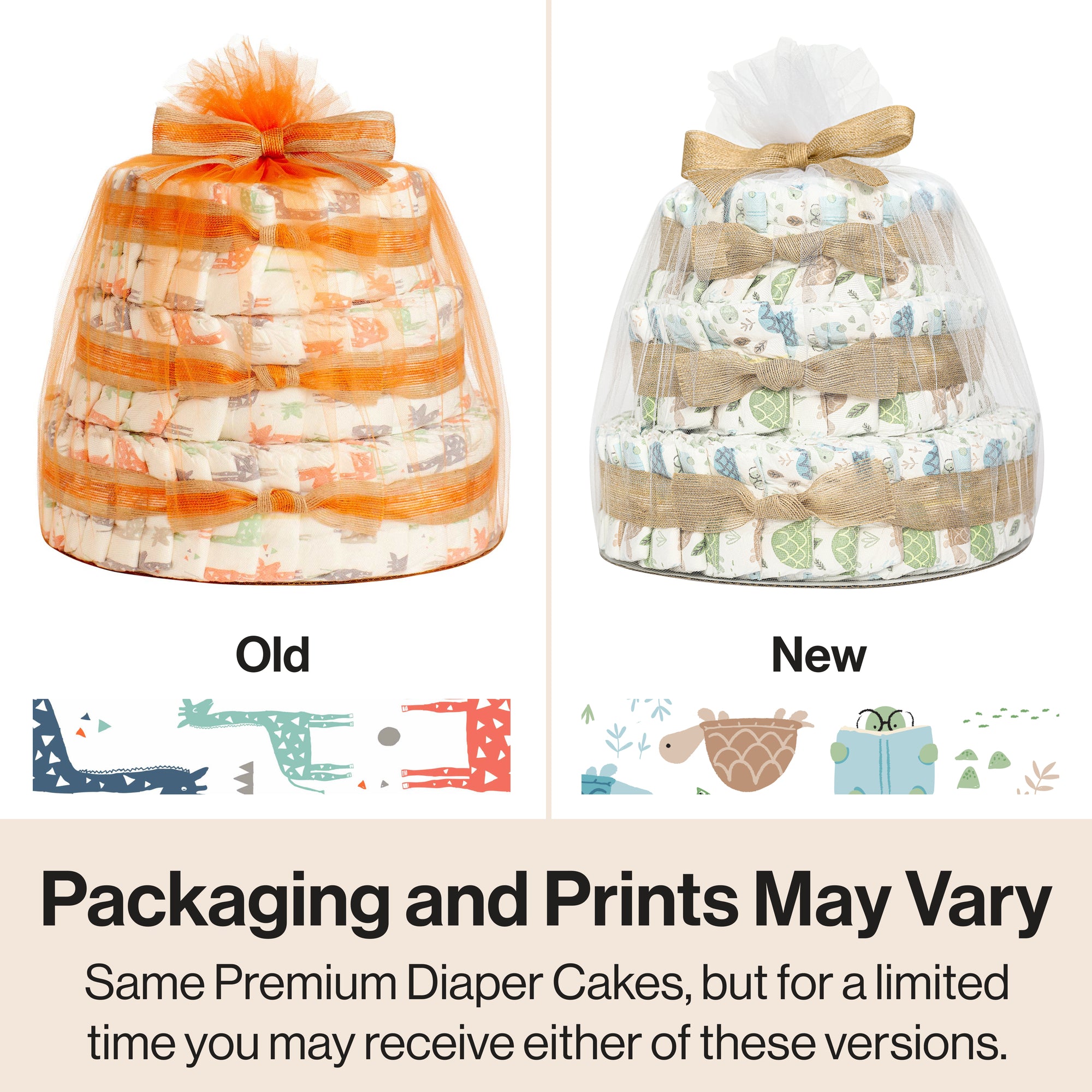 Diaper Cake, Turtle Time, Deluxe - Image 6