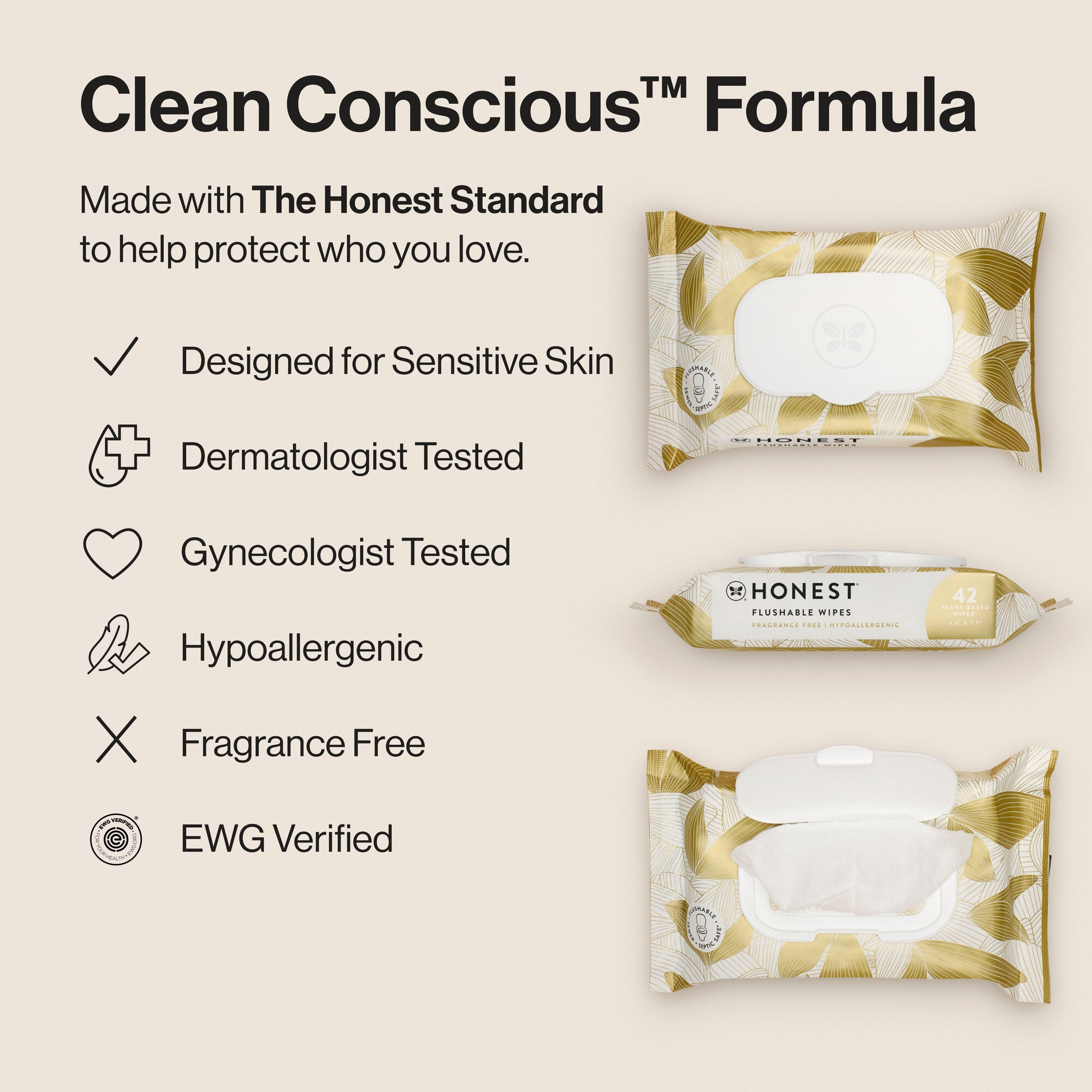 Flushable Wipes, Gilded Wings - Image 7