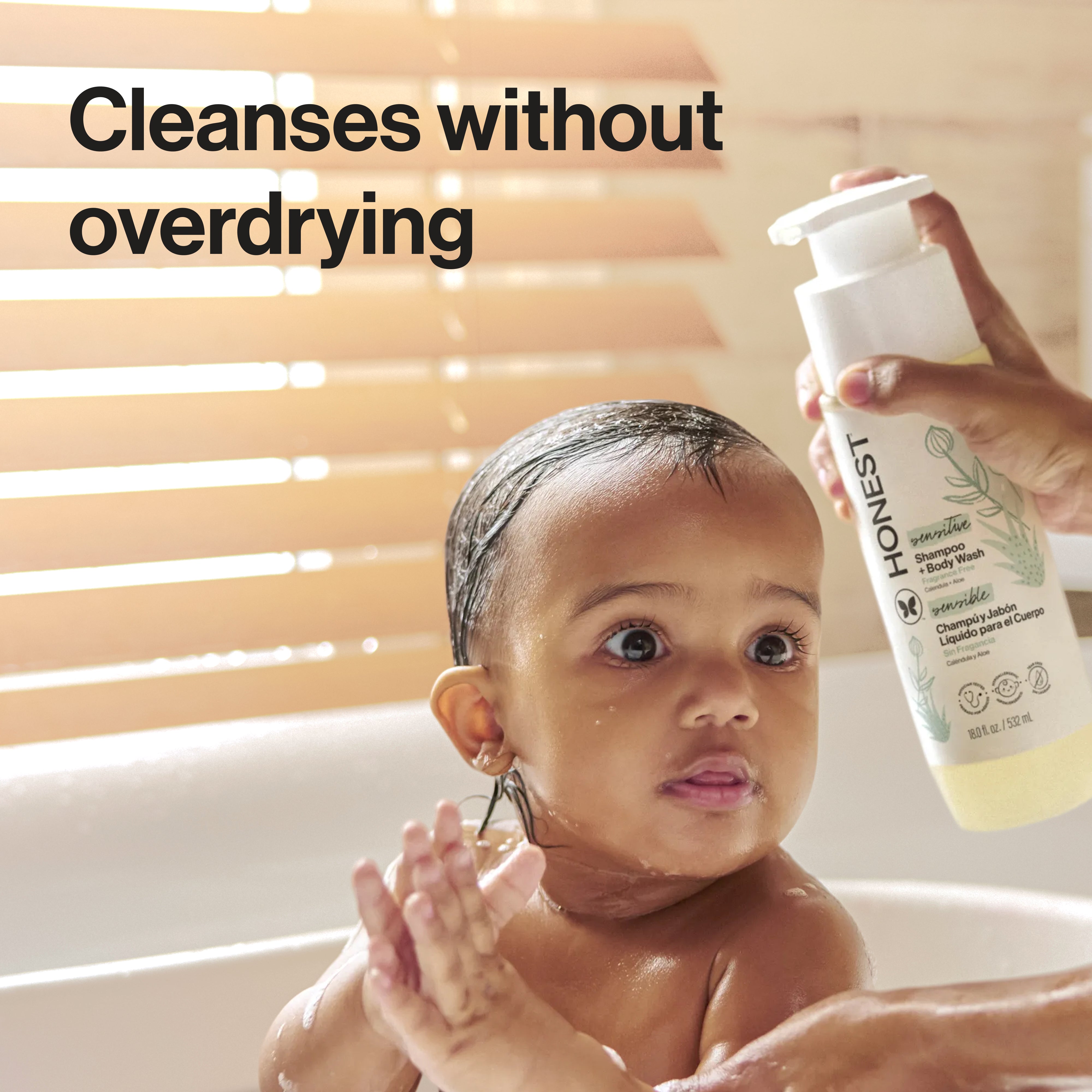 Shampoo + Body Wash, Value Size, Sensitive - Image 4