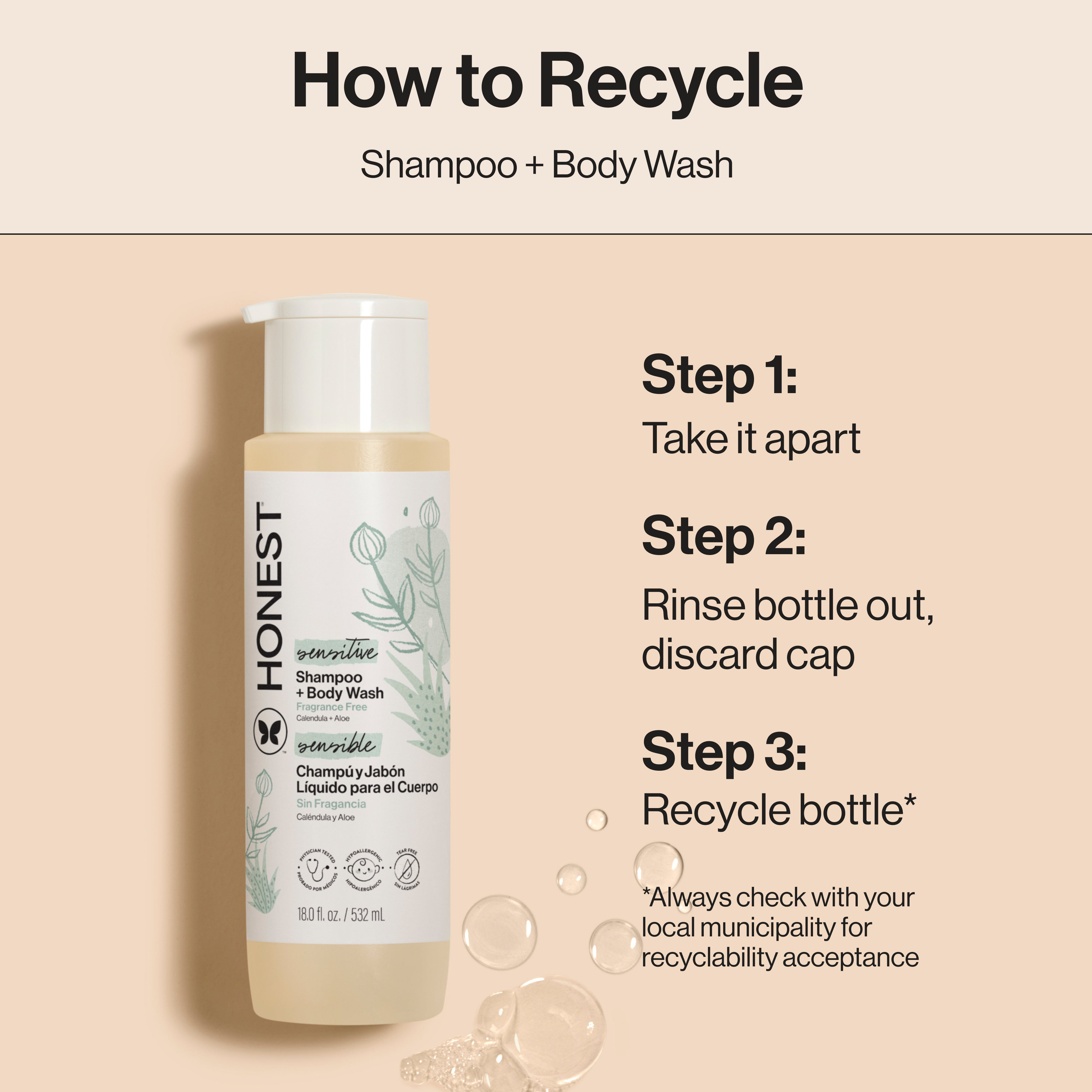 Shampoo + Body Wash, Value Size, Sensitive - Image 10