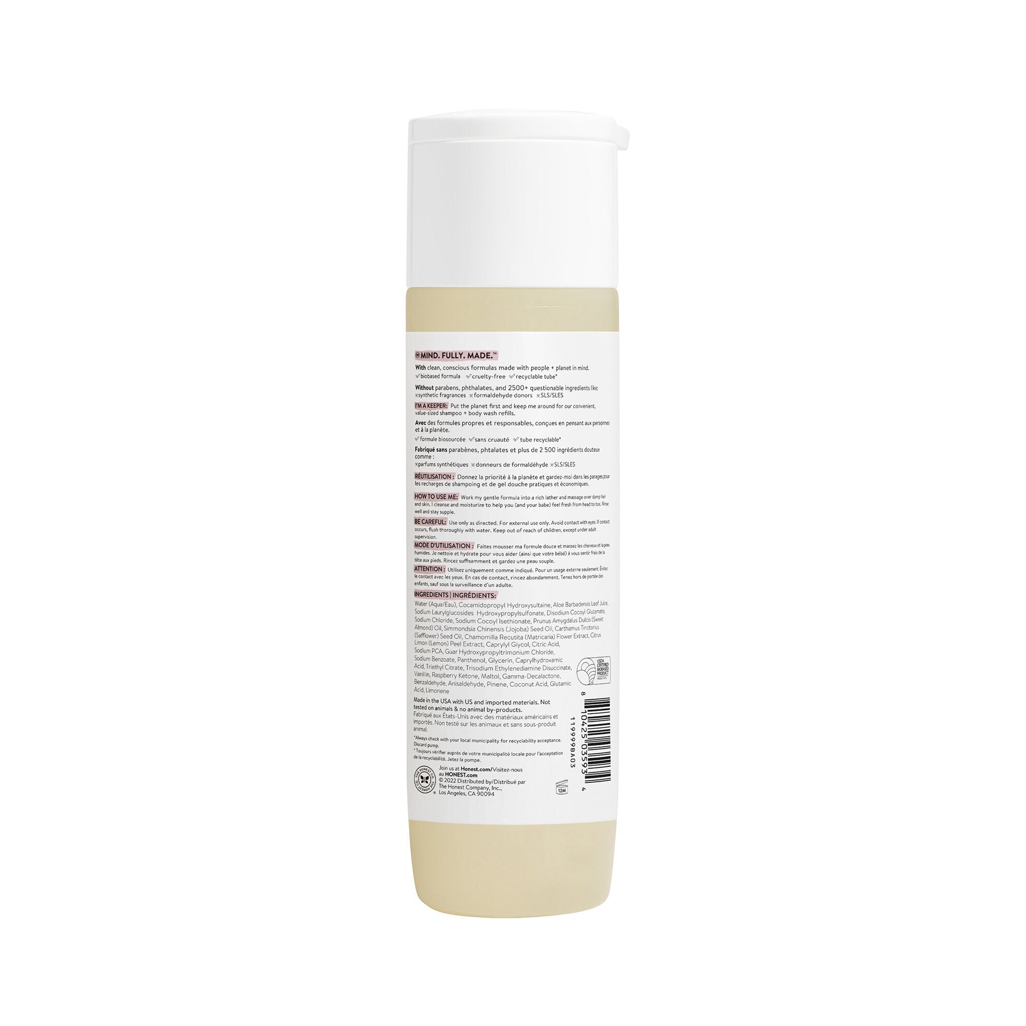 Shampoo + Body Wash, Nourish - Image 4